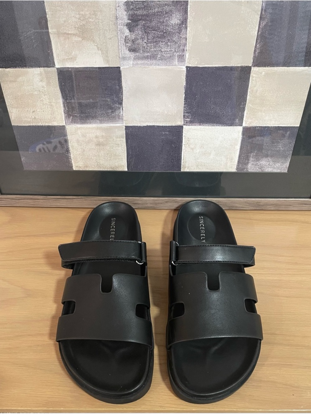 Sincerely Jules Lotto Slide Sandals